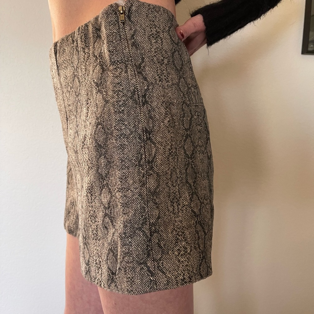 🐍 Ark & Co Snake Print Shorts - Designer Statement Piece